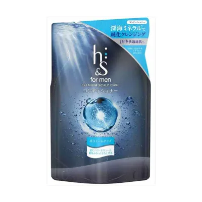 【6個セット】 エイチアンドエス メンズ コンディショナー 300ml ボリューム アップ 泡立ち 毛穴洗浄 地肌ケア メンズコスメ