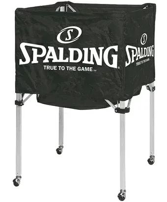 バスケットバッグ ボールバック スポルディング Spalding ボールカート ブラック Blk