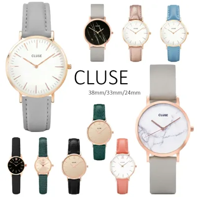 【正規品】【アウトレット】 クルース 時計 CLUSE 腕時計 レディース La Boheme(ラ・ボエーム) ローズゴールド 38mm径、Minuit33mm径、VEDETTE24mm径