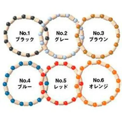【ゆうパケット対応(6個まで)】EMセラミックス・ブレスレット PIPE(ブラックL)※キャンセル不可