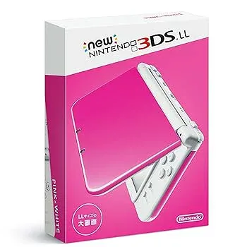 【中古】Newニンテンドー3DS LL ピンク×ホワイト【メーカー生産終了】