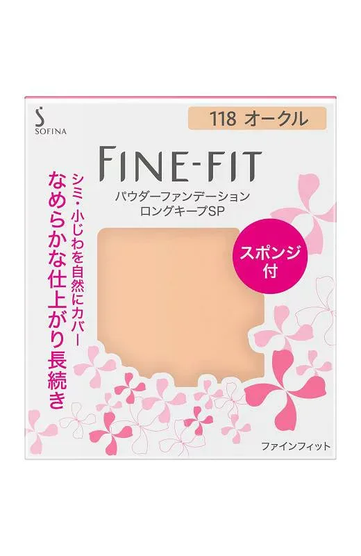 【旧型モデル】ファインフィット パウダーファンデーション ロングキープSP 118 オークル