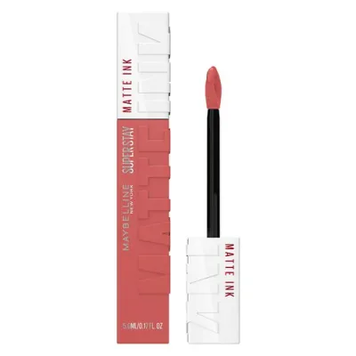 メイベリン MAYBELLINE SPステイ マットインク リップ 口紅 175 ヌードなコーラルピンク 5ミリリットル (x 1)