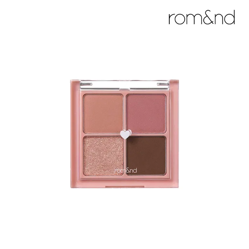ROMAND ベターザンアイズ 6.5g 02 ドライローズ アイシャドウパレット シャドウ 韓国メイク マット 4色パレット rom&nd 韓国コスメ 正規品 国内発送