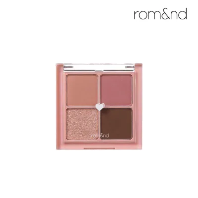 ROMAND ベターザンアイズ 6.5g 02 ドライローズ アイシャドウパレット シャドウ 韓国メイク マット 4色パレット rom&nd 韓国コスメ 正規品 国内発送