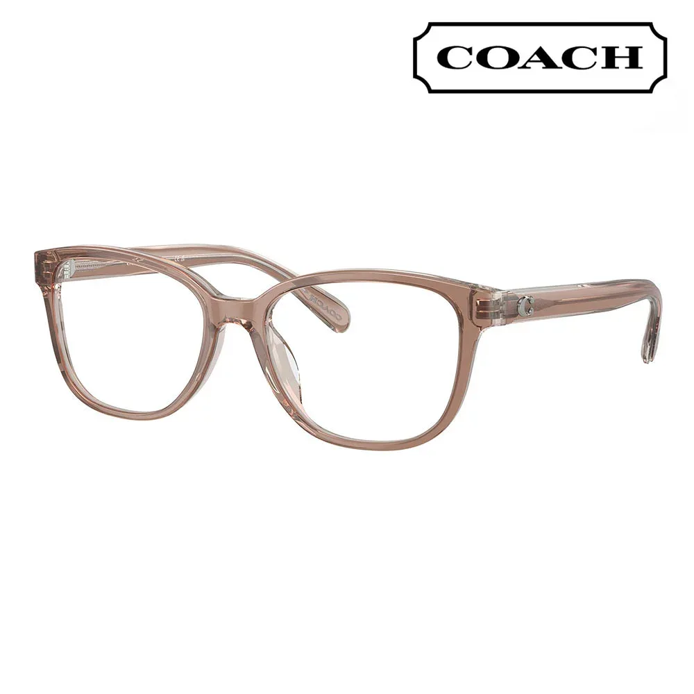 【オススメ価格】度なし1.55レンズ交換+0円 コーチ メガネ HC6224U 5779 53 COACH スクエア セル ユニバーサルフィット レディース 眼鏡 伊達メガネ