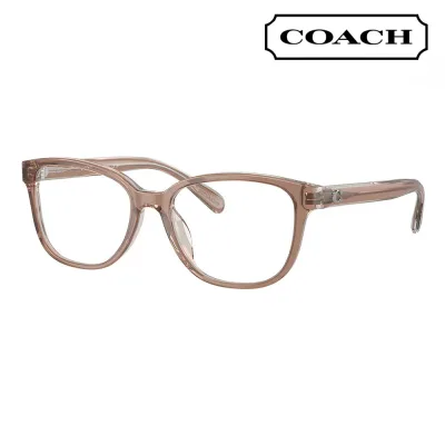 【オススメ価格】度なし1.55レンズ交換+0円 コーチ メガネ HC6224U 5779 53 COACH スクエア セル ユニバーサルフィット レディース 眼鏡 伊達メガネ