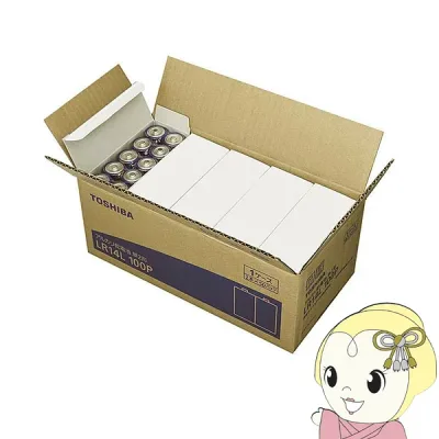 東芝 アルカリ乾電池 単2 100本入 【/srm】