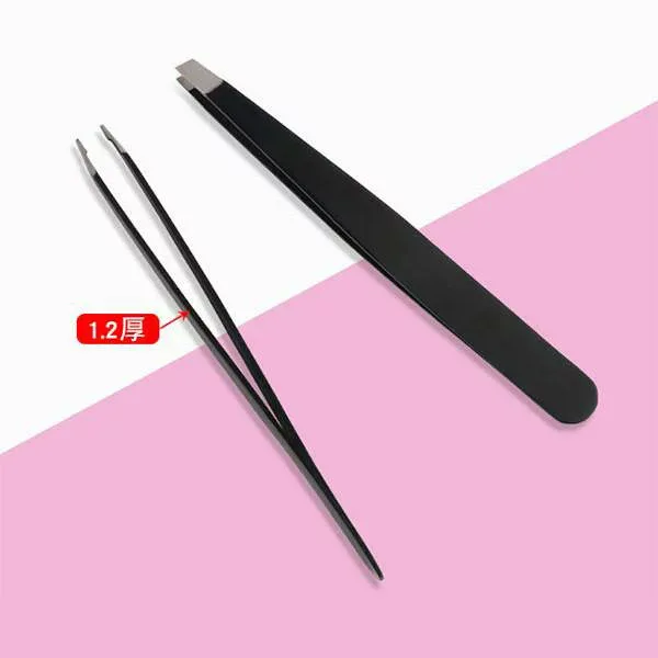 毛抜き 眉毛抜き 1.2mm厚 ステンレス 11g 斜刃