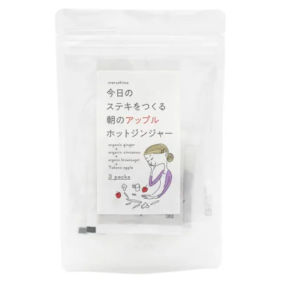 マルシマ 朝のアップルホットジンジャー 36g/12g×3