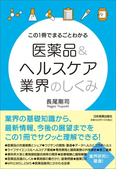 【中古】この1冊でまるごとわかる医薬品&ヘルスケア業界のしくみ/日本実業出版社/長尾剛司(単行本(ソフトカバー))
