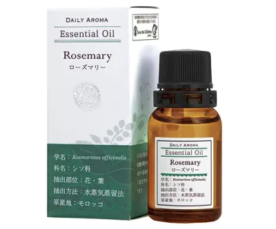 【期間限定!対象商品P2〜20倍】 デイリーアロマエッセンシャルオイル 10mL ローズマリー 13931 1本