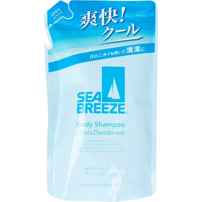 シーブリーズ 薬用デオドラントボディシャンプー クール&デオドラント 詰替用 330mL 1個