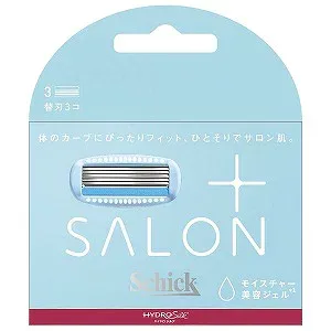 【お買得クーポン対象】【送料無料】 シック・ジャパン ハイドロシルク サロンプラス 替刃3個 ( カミソリ 替刃 素肌ケア ムダ毛ケア )