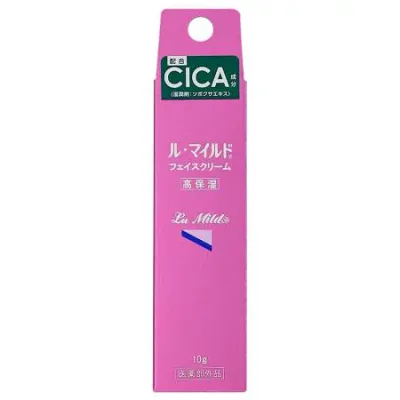 【お買得クーポン対象】【送料無料】 ル・マイルド フェイスクリーム トライアルサイズ 10g 健栄製薬 高保湿 薬用マイルドクリーム 有効成分ヘパリン類似物質 肌あれ にきび 油性肌 うるおい CIKA セラミド アロエ 旅行 トラベル お試し