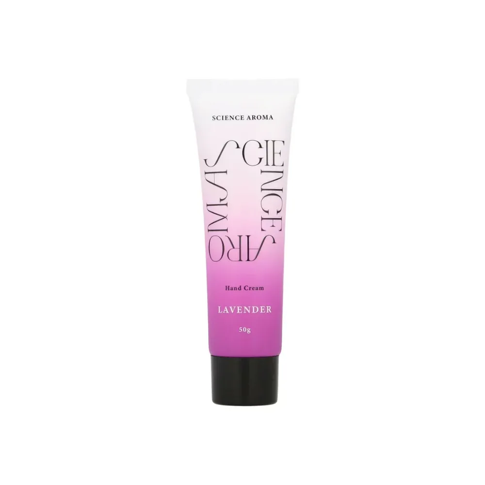【お買得クーポン対象】【送料無料】サイエンスアロマ SCIENCE AROMA ハンドクリーム ラベンダー 50g 保湿 乾燥 肌荒れ アロマ リラックス