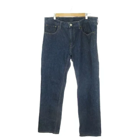 【中古】リーバイス Levi's 502 ホワイトパッケージ デニム ジーンズ 36 青 ブルー インディゴ 無地 5ポケット ストレートレッグ /MN44 ■GY99 メンズ 【ベクトル 古着】 260527