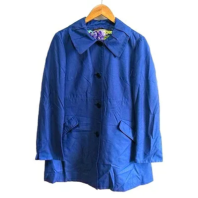 【中古】クリスチャンオジャール CHRISTIAN AUJARD 中綿ライナー コート ミディ丈 無地 シンプル 11AT パープル 紫 /HT ■GY04 レディース 【ベクトル 古着】 260722