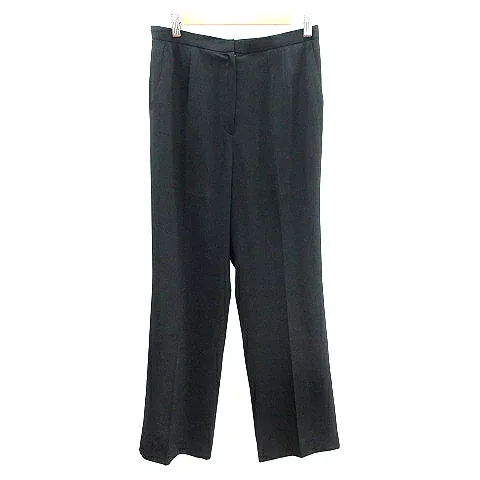 【中古】コルディア CORDIER パンツ スラックス センタープレス 42 L 黒 ブラック /AU レディース 【ベクトル 古着】 260803