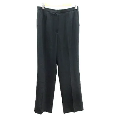 【中古】コルディア CORDIER パンツ スラックス センタープレス 42 L 黒 ブラック /AU レディース 【ベクトル 古着】 260803