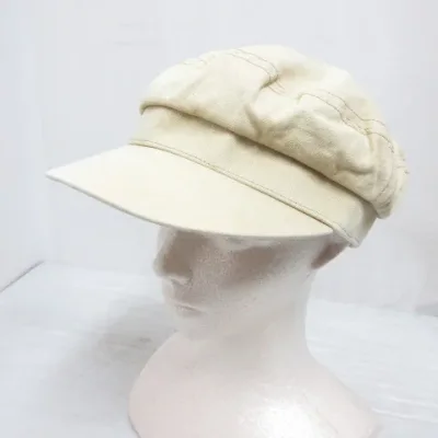 【中古】フリークスストア FREAKS STORE キャスケット 帽子 キャップ ベージュ コットン レディース 【ベクトル 古着】 260902