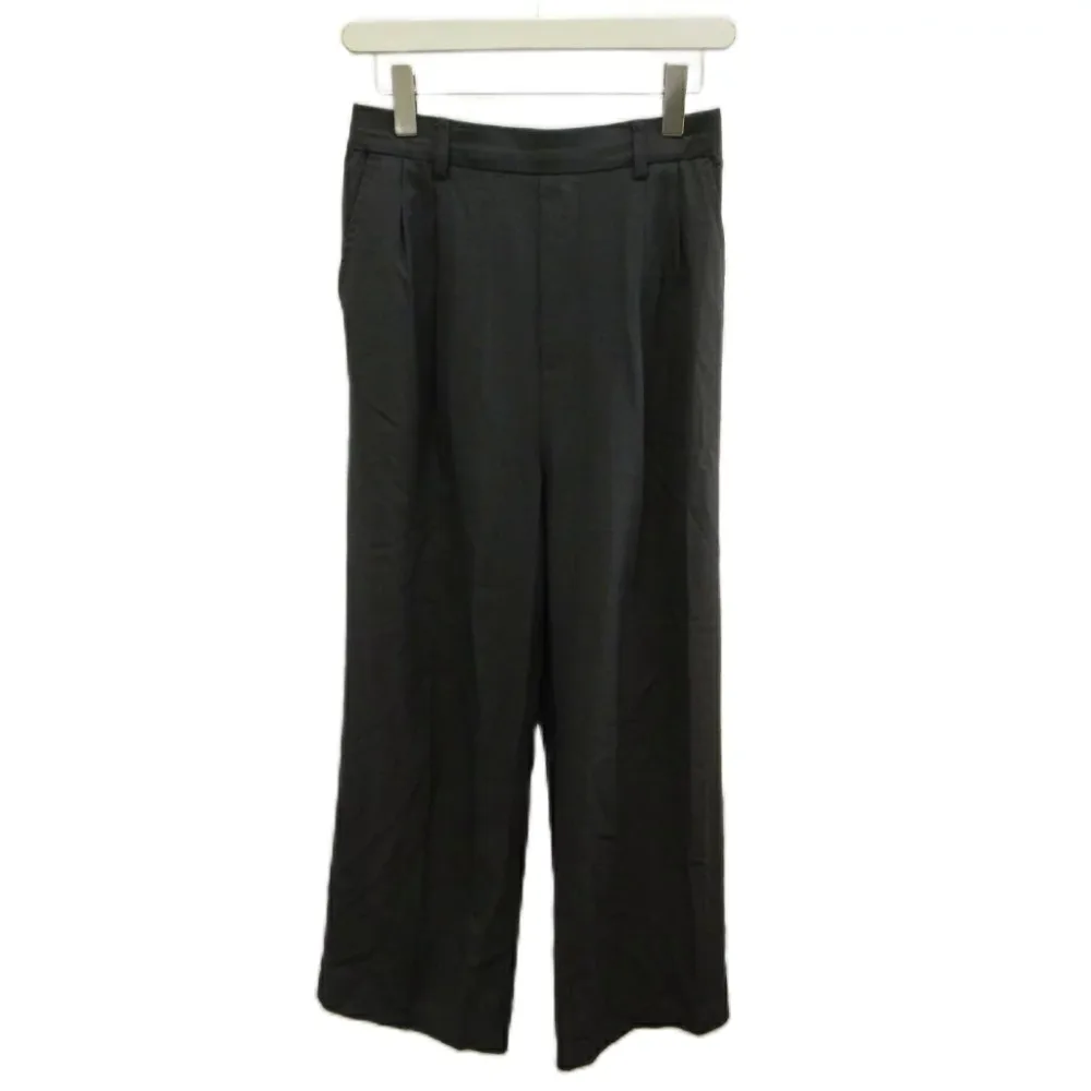 【中古】フリークスストア FREAKS STORE ワイドパンツ スラックス イージー M ダークグレー /XZ ■GY70 レディース 【ベクトル 古着】 260920