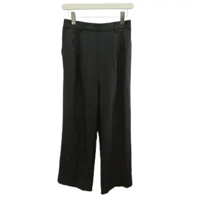 【中古】フリークスストア FREAKS STORE ワイドパンツ スラックス イージー M ダークグレー /XZ ■GY70 レディース 【ベクトル 古着】 260920
