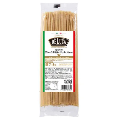 むそう オーガニックパスタ・スパゲッティ(DeLuca) 500g 12パック