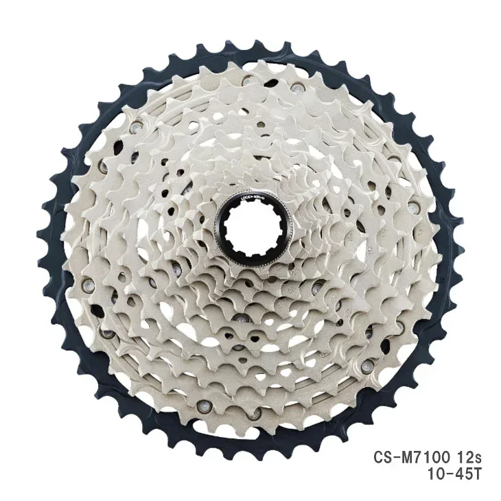 SHIMANO シマノ SLX CS-M7100 12s 10-45T MICRO SPLINE カセットスプロケット(ICSM7100045)(4550170444297)