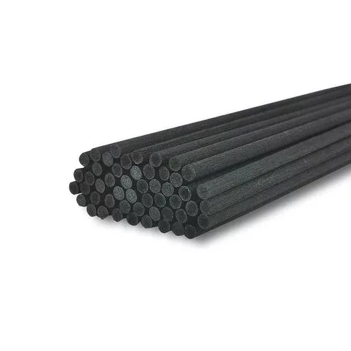 50本入アロマファイバーディフューザー交換用スティック(30cm*4mm,黒)