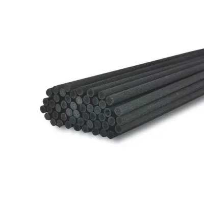 50本入アロマファイバーディフューザー交換用スティック(30cm*4mm,黒)