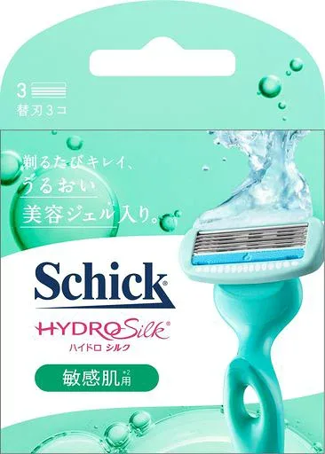 Schick(シック) ハイドロシルク 敏感肌用 替刃(3コ入) 女性用 カミソリ