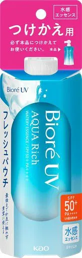ビオレ Bioré UV アクアリッチ ウォータリーエッセンス フレッシュパウチ 120g つけかえ用 日焼け止め SPF50