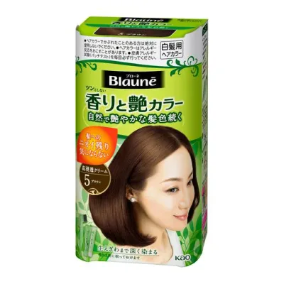 ブローネ 香りと艶カラークリーム 5ブラウン
