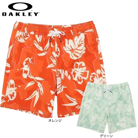 【最大10万pt当選!要エントリー★10/20-10/31】オークリー(OAKLEY)(メンズ)Canary Palms Rc 18インチ ビーチショーツ FOA405399