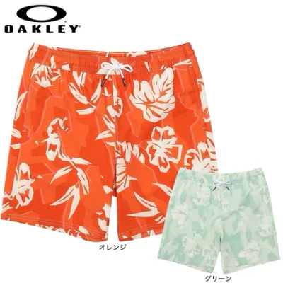 【最大10万pt当選!要エントリー★10/20-10/31】オークリー(OAKLEY)(メンズ)Canary Palms Rc 18インチ ビーチショーツ FOA405399
