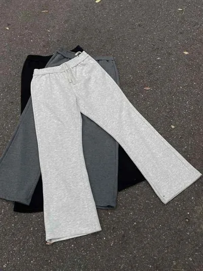 ロングパンツ メンズ レディース フレアパンツ 春秋 黒 通勤 スタイルアップ 美脚 無地 伸縮性 ストレッチ カジュアル ストリート