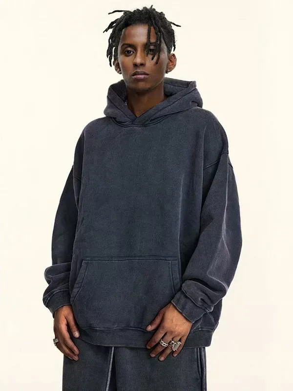 パーカー フーディー メンズ 男性 トップス 厚手 裏起毛 アメリカン レトロ ヴィンテージ風 プルオーバー スエット 長袖 ゆったり 体型カバー 防寒 暖かい カジュアル スポーツ アウトドア 通学 通勤 旅行 普段使い 部屋着 秋 冬