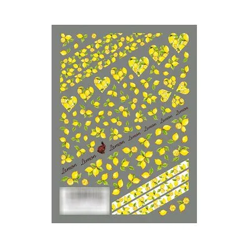 TSUMEKIRA(ツメキラ) ネイルシール 神谷一江プロデュース5 レモン・れもん NN-PRD-505 薄い しなやか 高品質 送料無料(普通郵便)