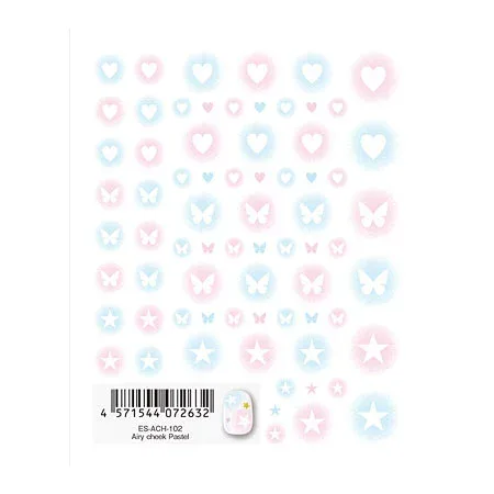 TSUMEKIRA(ツメキラ) ネイルシール es Airy cheek Pastel ES-ACH-102 送料無料(普通郵便)