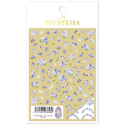 TSUMEKIRA(ツメキラ) ネイルシール 紫陽花8 NN-AJI-006 送料無料(普通郵便)