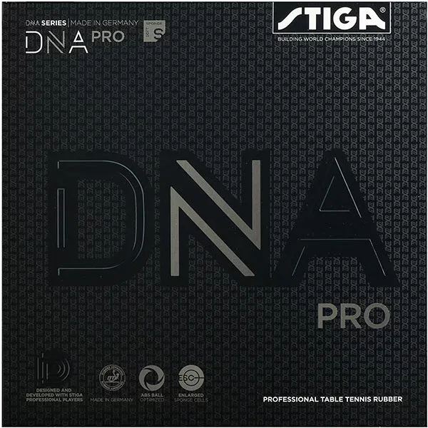 スティガ メンズ レディース ジュニア ディーエヌエー プロ DNA PRO S 卓球ラケットラバー テンション系裏ソフトラバー ブラック 黒 レッド 赤 送料無料 STIGA 1712-0101 1712-0105