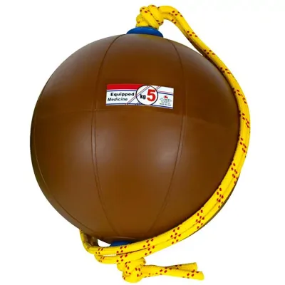 5kg ニシスポーツ メンズ レディース スウィングメディシンボール 陸上競技 トレーニング用品 ブラウン 茶色 送料無料 NISHI T5915