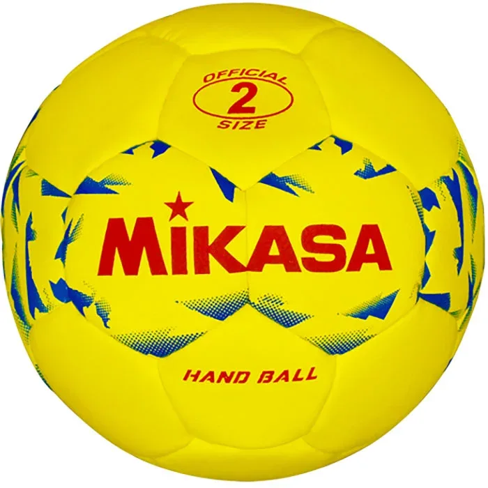 ミカサ ジュニア キッズ ハンドボール 屋外用 新規格2号 中学生男子用 イエロー 黄色 送料無料 MIKASA HB241BY