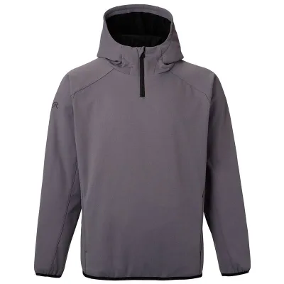 ローリングス Rawlingsブロックフリースフードハーフジップトップ長袖ジャケット 26SSAOS15F21-GRY