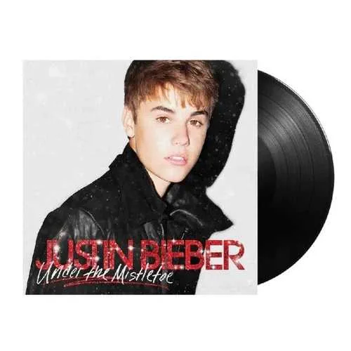 ジャスティン・ビーバー - UNDER THE MISTLETOE - ビニール LP - 新品未開封!!