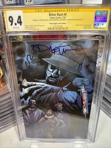 ビタールート #9 CGC 9.4 ニュージャックシティクアッド ブラウン、グリーン、レンツィ、ウォーカーのサイン入り
