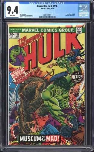 インクレディブル・ハルク 198 CGC 9.4