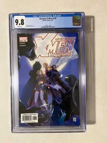 アンカニー X-MEN #418 CGC 9.8 WP Marvel Comic 2003年3月 HTF 良好! アサミヤカバー-
