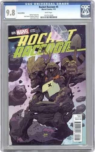 ロケット・ラクーン #5B ラトゥール バリアント CGC 9.8 2015 1257512030